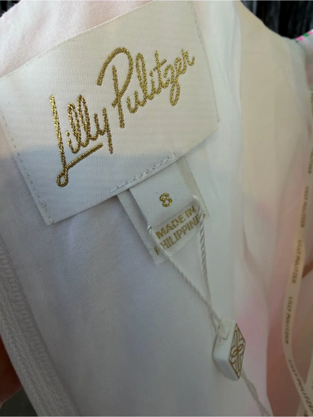 L Lilly Pulitzer MARLEIGH STRETCH MAXI SHIFT DRESS Size 8 - Picture 5 of 8